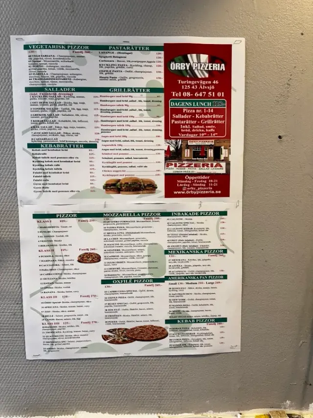 BookNoFees: Restoran – Örby Pizzeria – Stockholm – Örby Pizzeria, fotoğraf 3