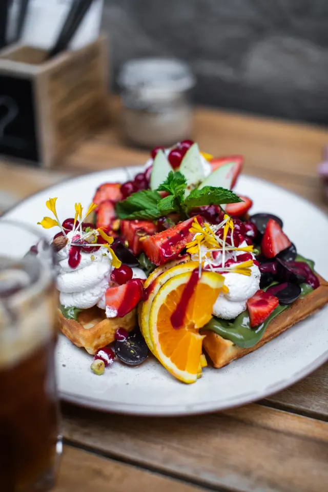 BookNoFees: Kafe – Blueberry Brunch – Budapest – Yaban Mersini Brunch'ı, fotoğraf 3
