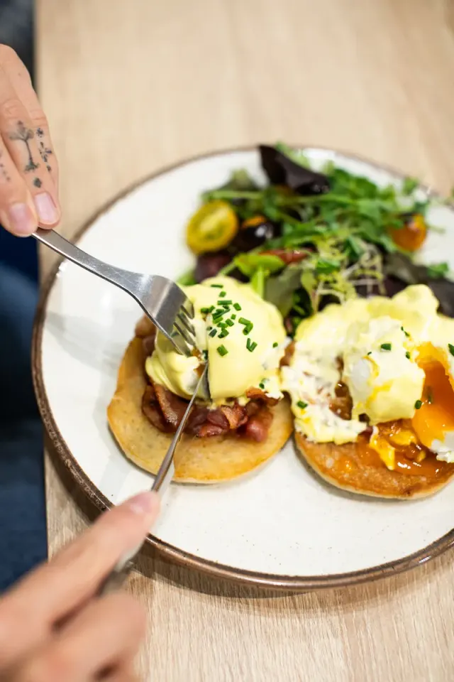 BookNoFees: Kafe – Blueberry Brunch – Budapest – Yaban Mersini Brunch'ı, fotoğraf 2