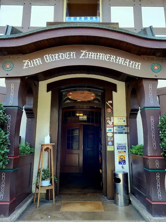 BookNoFees: Restoran – Landgasthaus Zum wilden Zimmermann – Hallenberg – “Zum wilden Zimmermann” Kırsal Hanı, fotoğraf 1