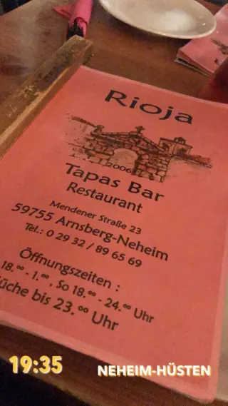 Restoran – BookNoFees: Valentina Pfenning'ın Rioja Tapas-Bar hakkındaki yorumundan alınan fotoğraf