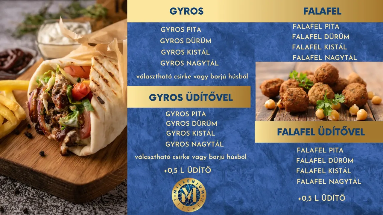 BookNoFees: Restoran – Millenium étterem – Budapest – Millennium Restoranı, fotoğraf 1