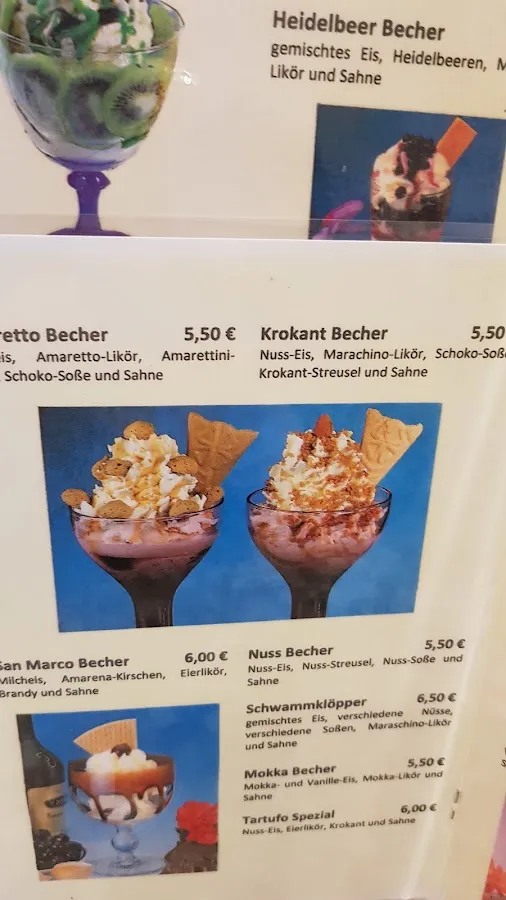 BookNoFees: Restoran – Eiscafé Campino – Schmallenberg – Campino Buzlu Kahve Dükkanı, fotoğraf 3