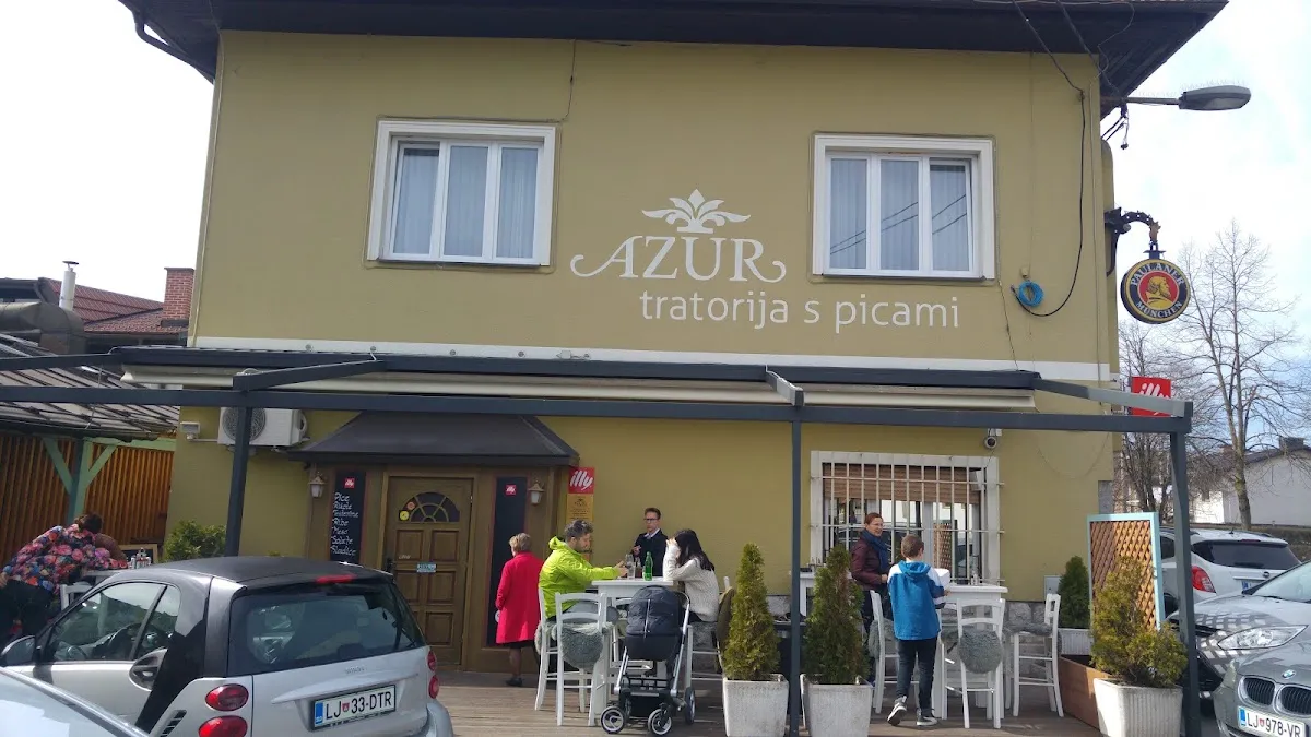 BookNoFees: Restoran – AZUR tratorija s picami – Ljubljana – AZUR pizza restoranı, fotoğraf 1