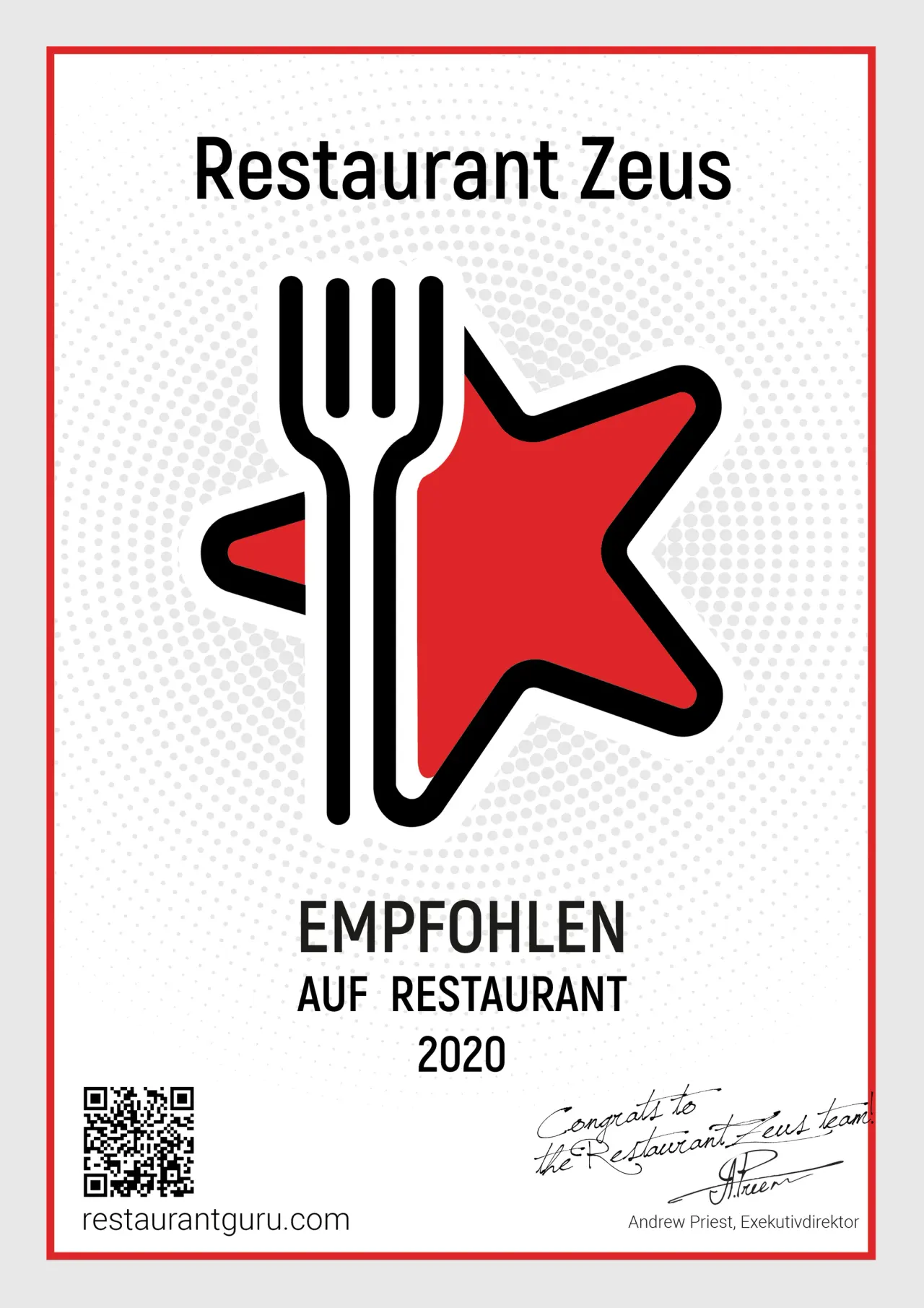 BookNoFees: Restoran – Restaurant Zeus – Berlin – Zeus Restoranı, fotoğraf 1
