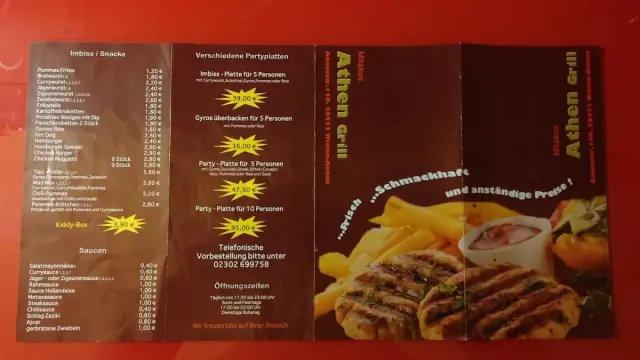 BookNoFees: Restoran – Athen Grill Athanasios – Witten – Athen Grill Athanasios, fotoğraf 2