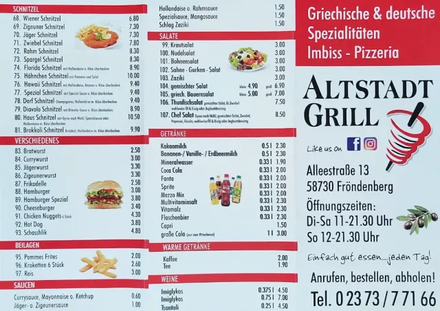 BookNoFees: Restoran – Altstadtgrill – Fröndenberg – Eski Şehir Izgarası, fotoğraf 2