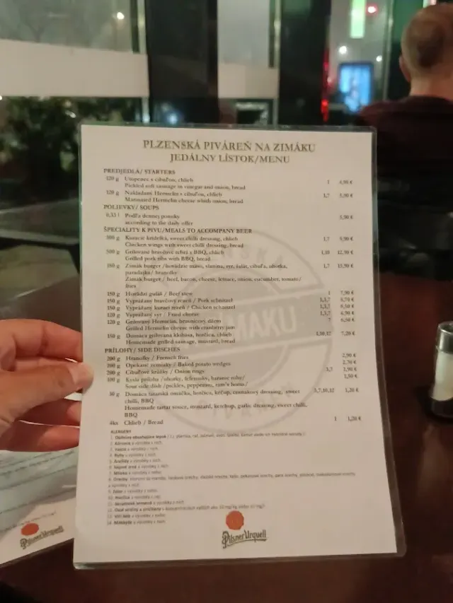 BookNoFees: Restoran – Plzenská Piváreň Na Zimáku – Bratislava – Plzeň’deki Na Zimáku Bira Evi, fotoğraf 2