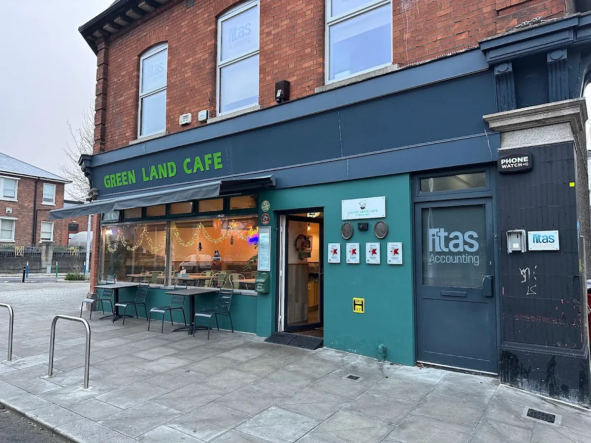 BookNoFees: Kafe – Green Land Café – Dublin – Green Land Kafe, fotoğraf 1