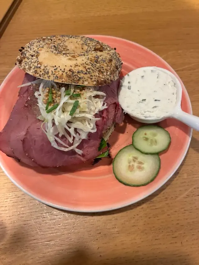 BookNoFees: Restoran – Bagels & Beans IJdock – Amsterdam – Bagels & Beans IJdock, fotoğraf 2
