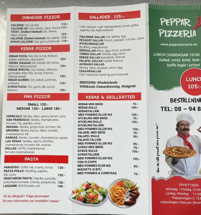 BookNoFees: Atıştırmalık büfesi – Peppar Pizzeria – Stockholm – Peppar Pizzeria, fotoğraf 2