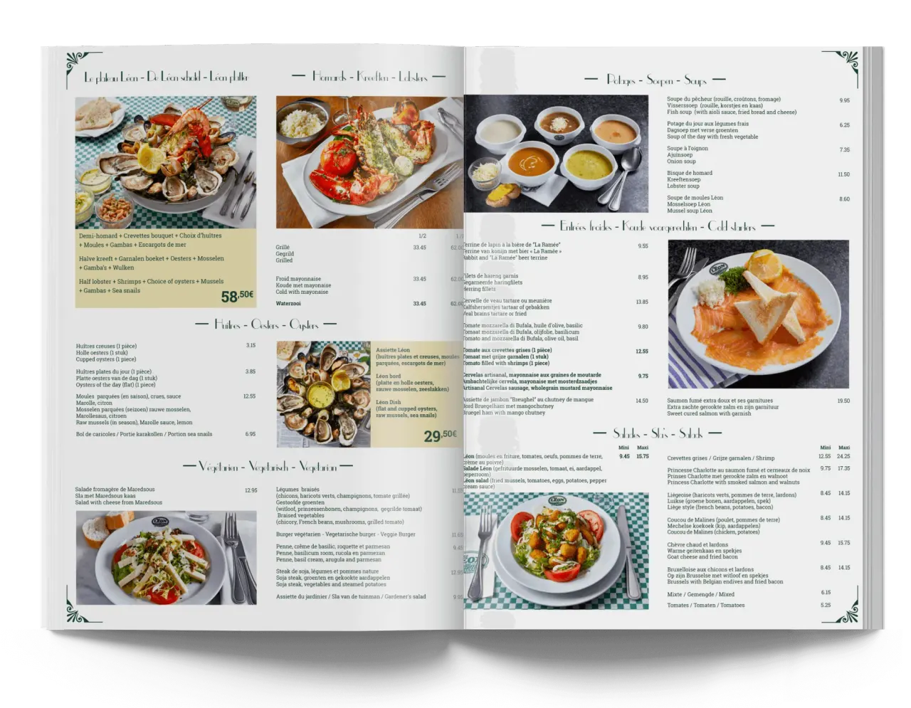 BookNoFees: Restoran – Chez Léon – Brussels – Léon'da, fotoğraf 1
