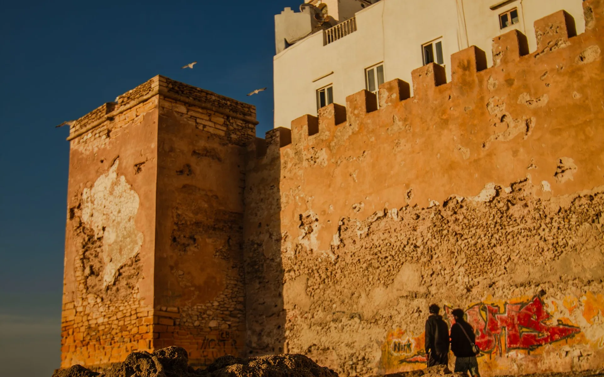 Essaouira’daki tarihi surlar ve binalar